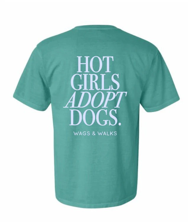 Hot Girls Adopt Dogs Tee