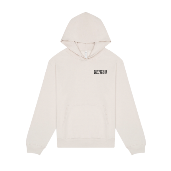 Support Your Local Rescue Embroidered Hoodie