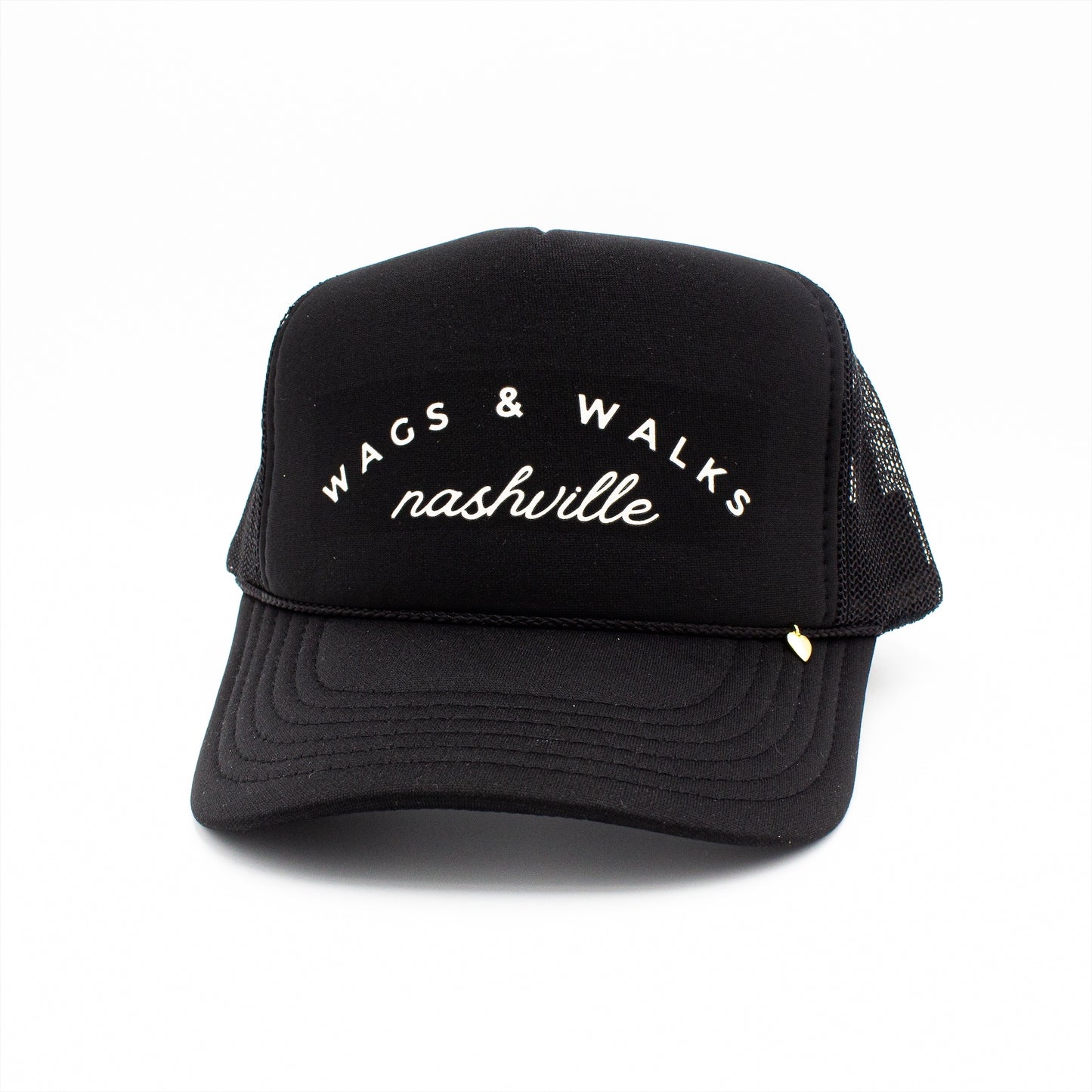 Wags Nashville Trucker Hat with Charm