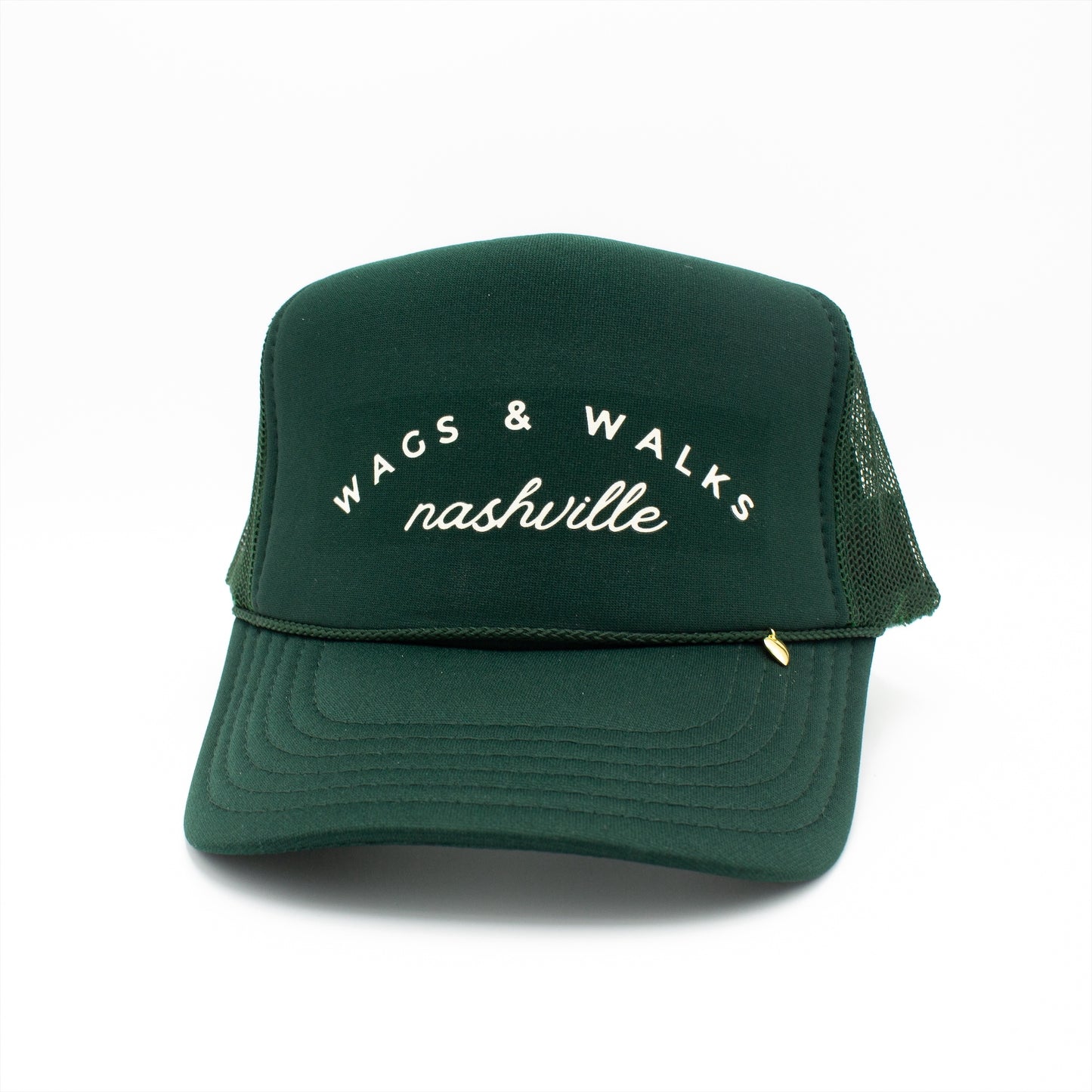 Wags Nashville Trucker Hat with Charm