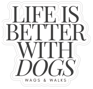 Life Is Better With Dogs Sticker
