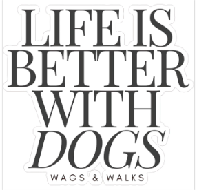 Life Is Better With Dogs Bumper Sticker