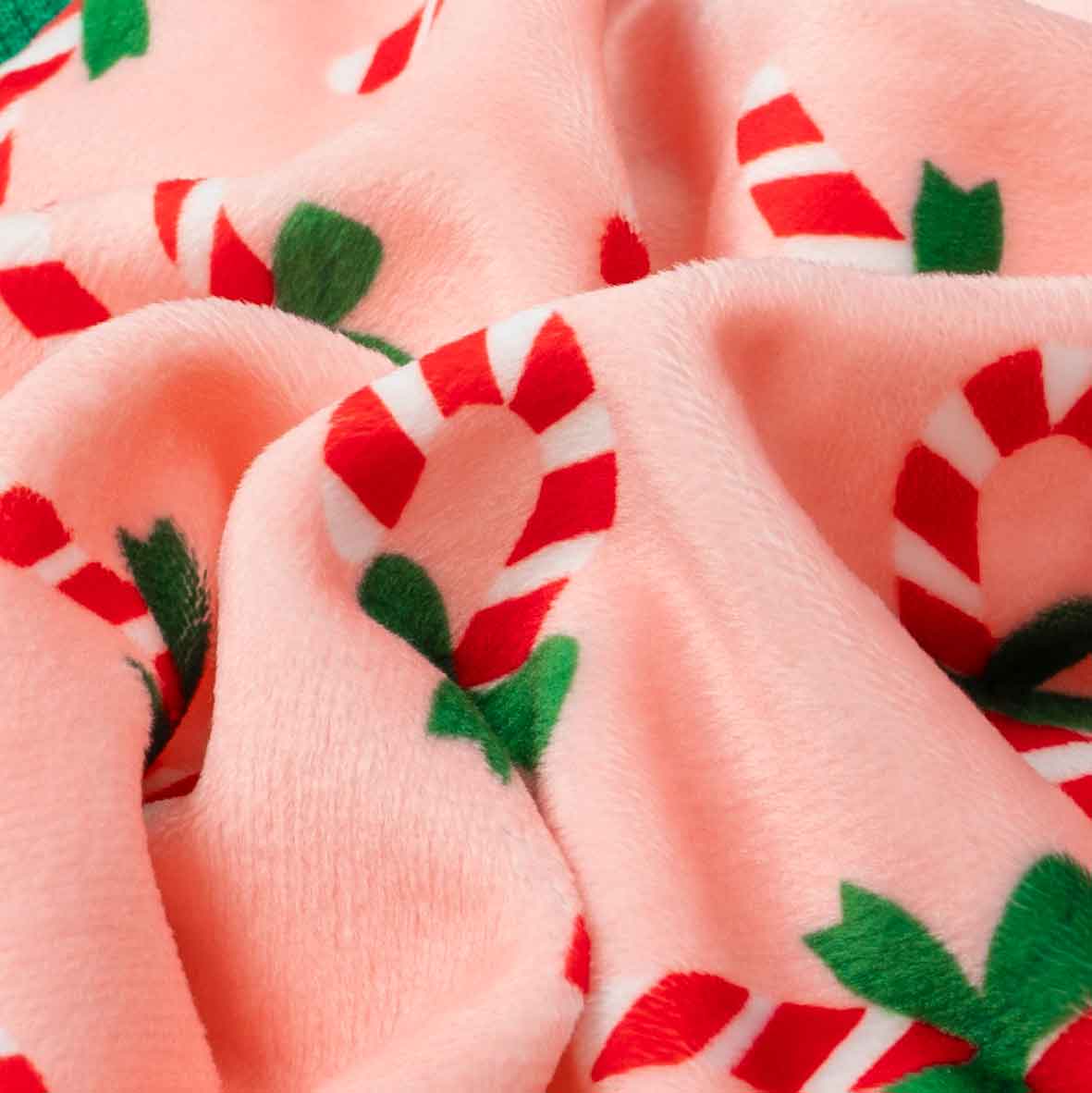 Christmas Candy Cane Dog Pajamas