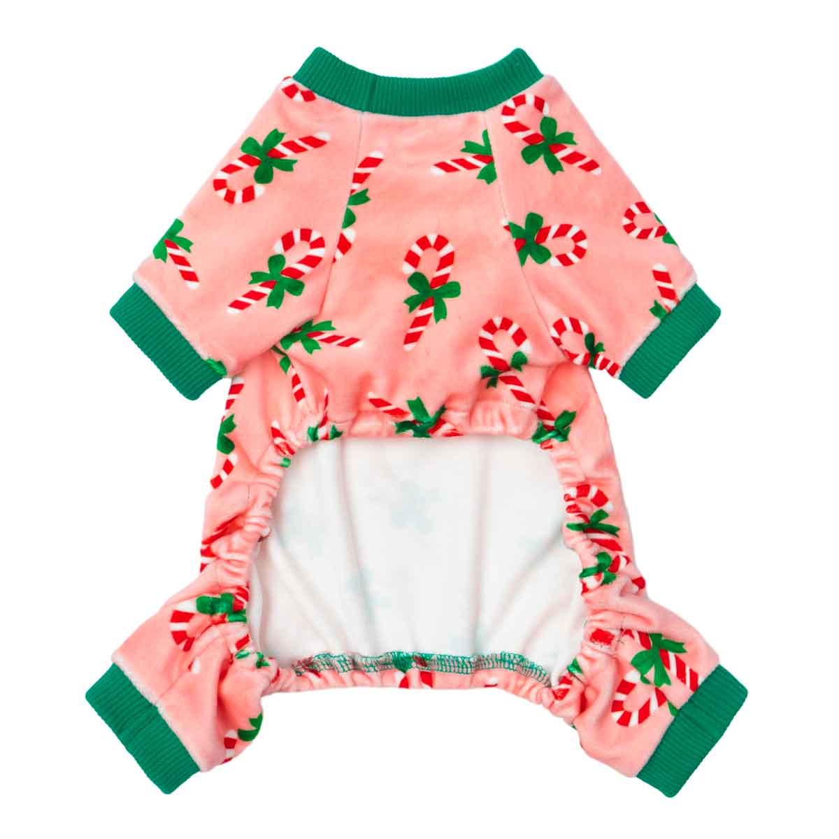 Christmas Candy Cane Dog Pajamas