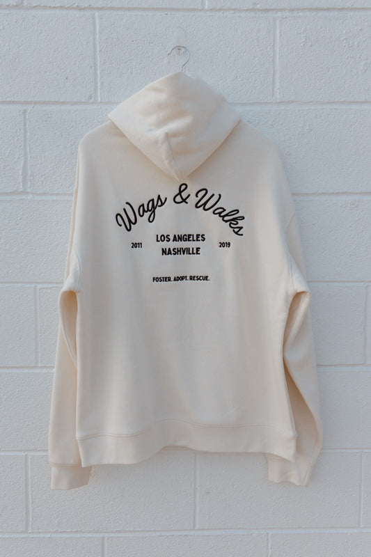 Support Your Local Rescue Embroidered Hoodie