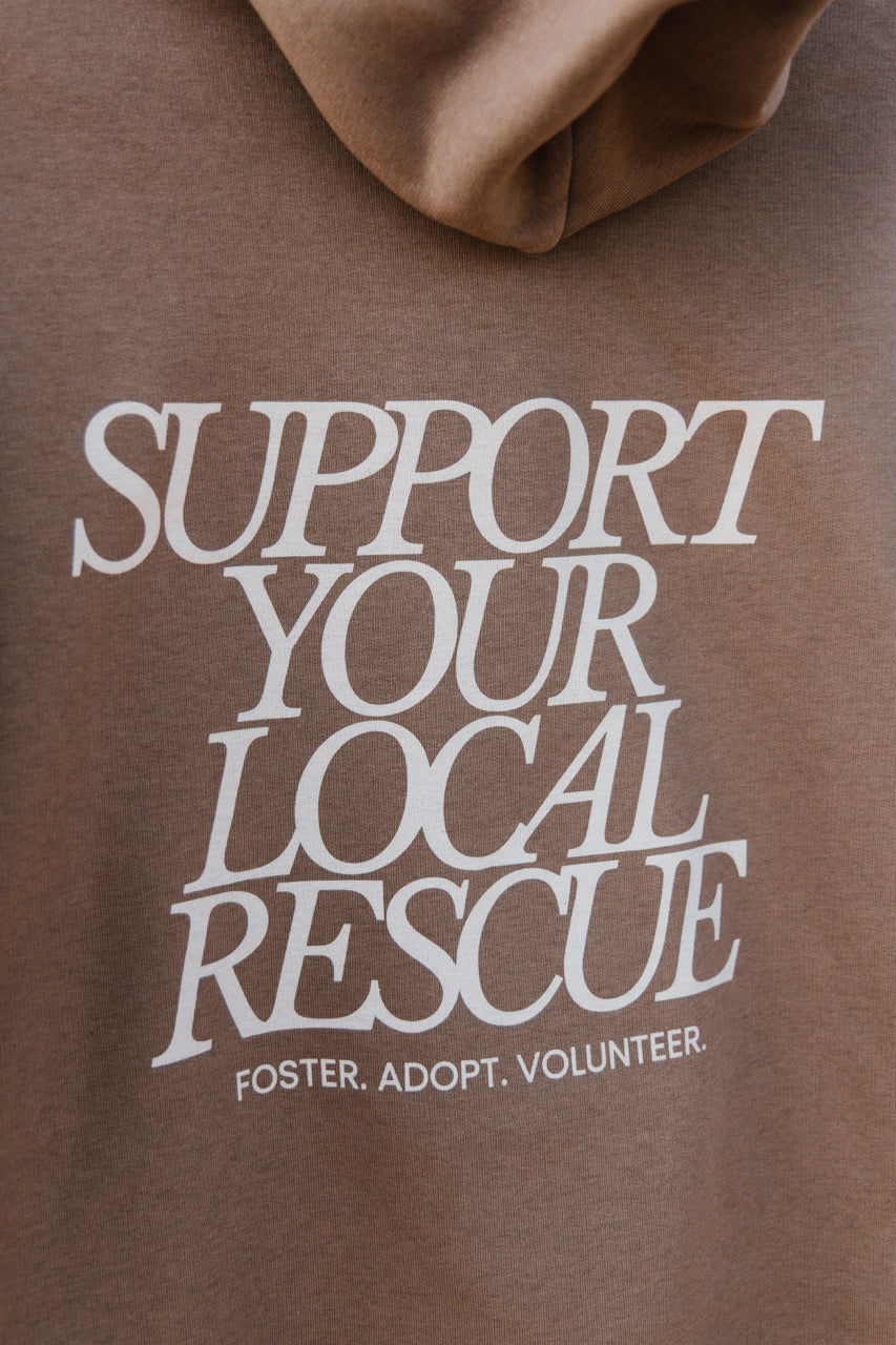 Support Your Local Rescue Hoodie