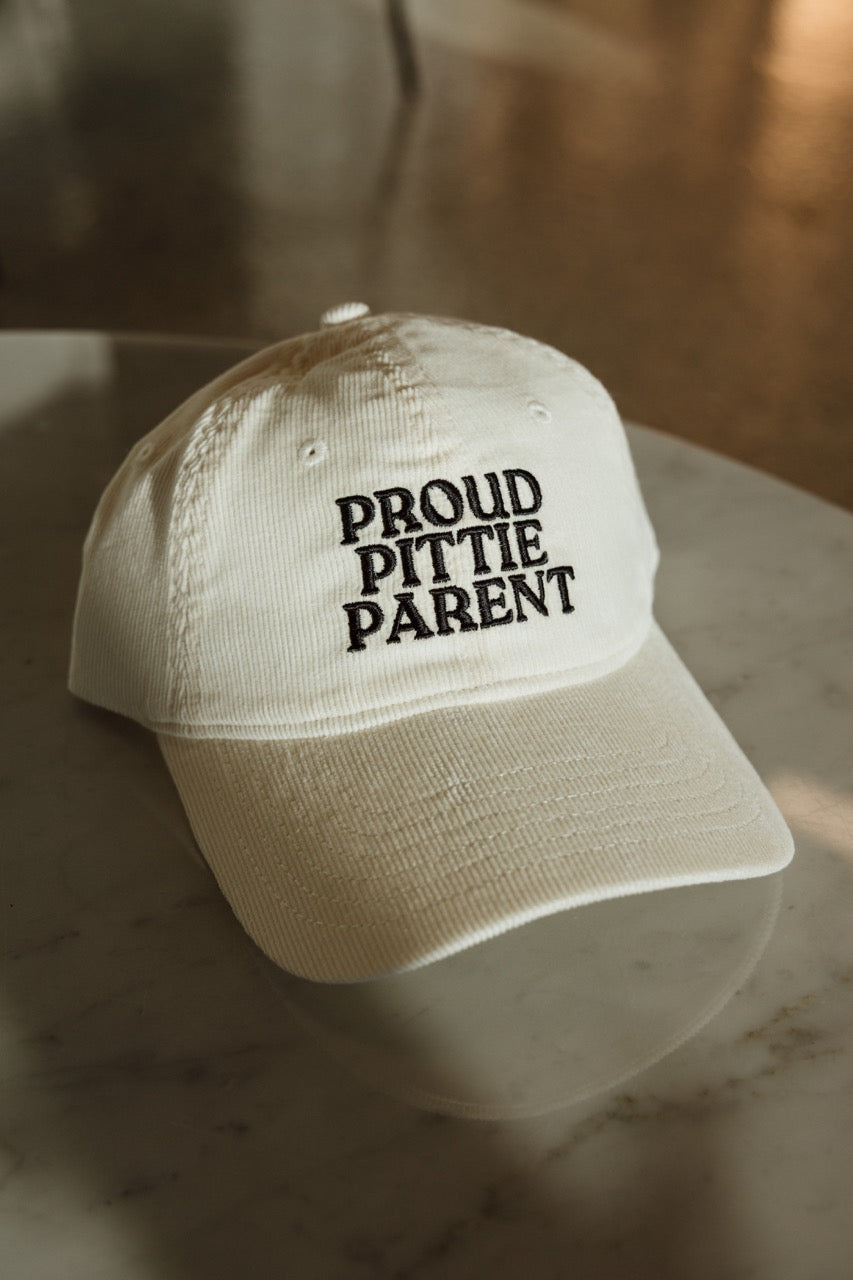Proud Pittie Parent Cord Hat