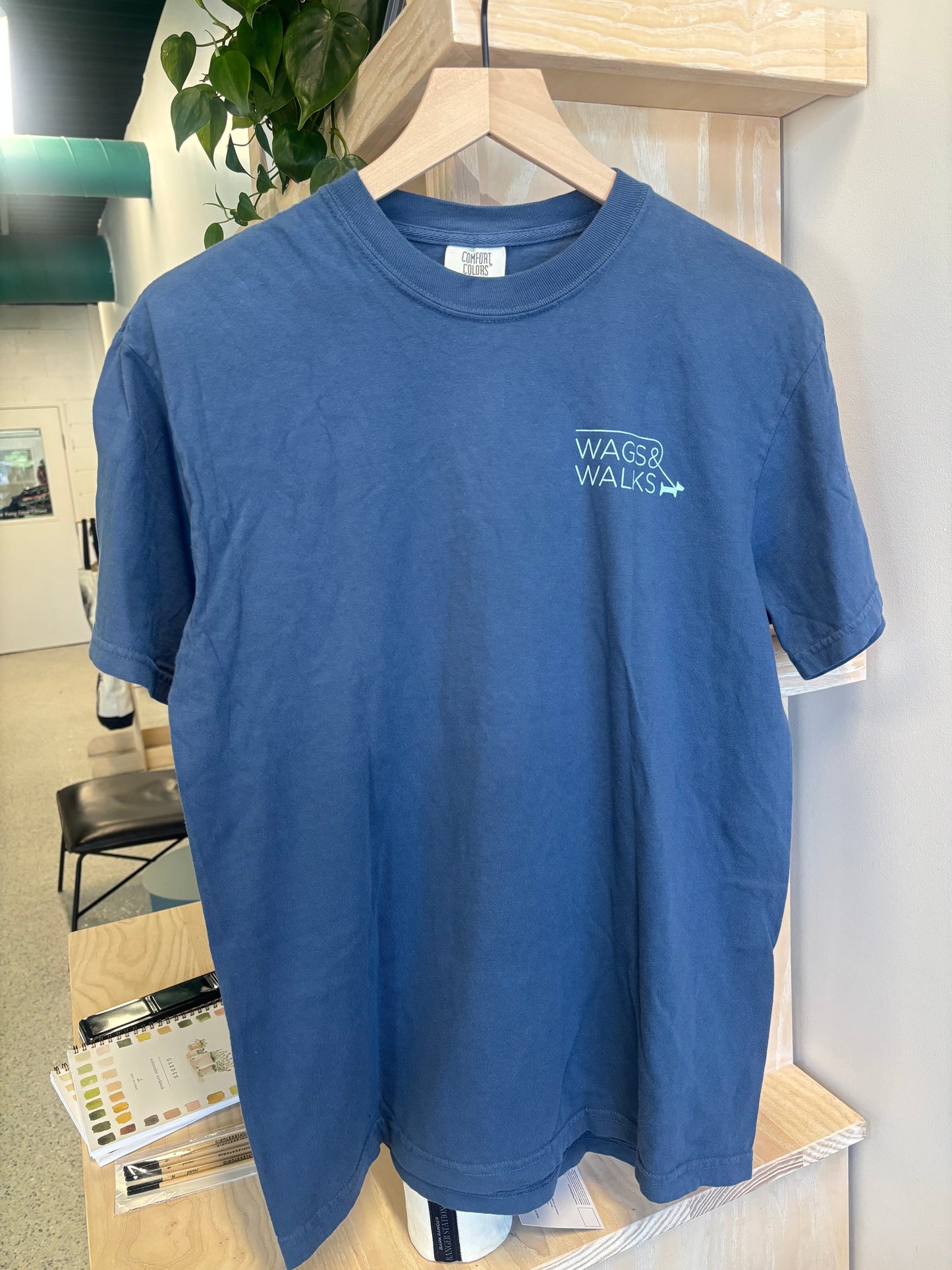 Hot Guys Adopt Dogs Tee - BLUE