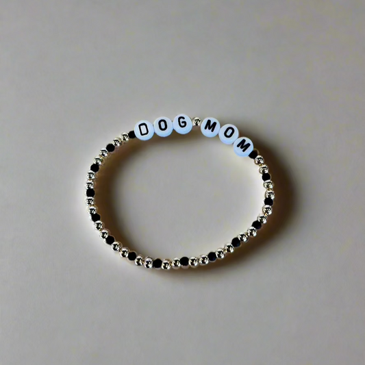 Beaded Bracelet - Dog Mom
