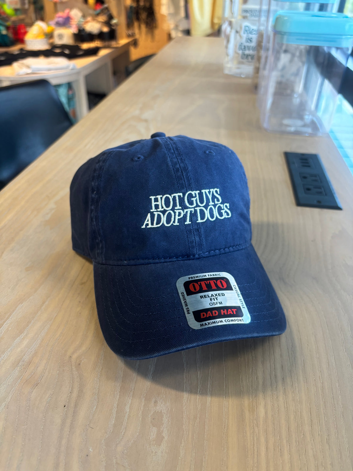 Hot Guys Adopt Dogs Hat