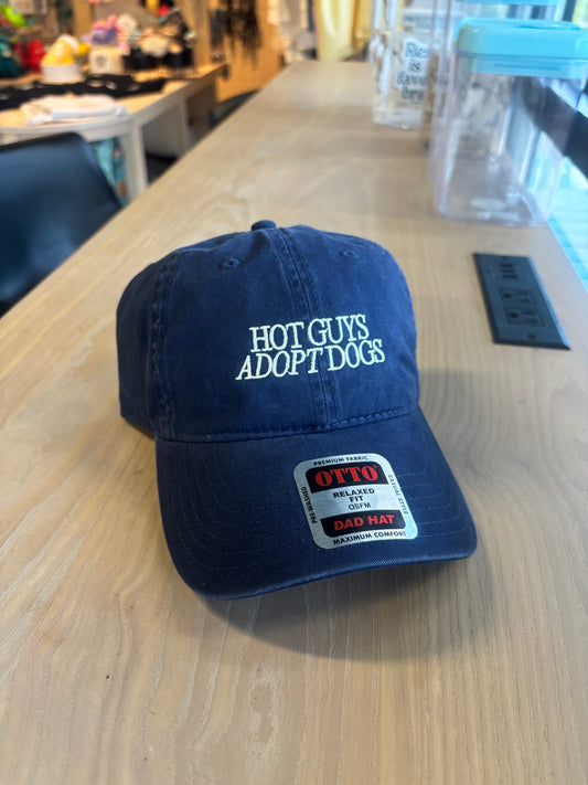 Hot Guys Adopt Dogs Hat