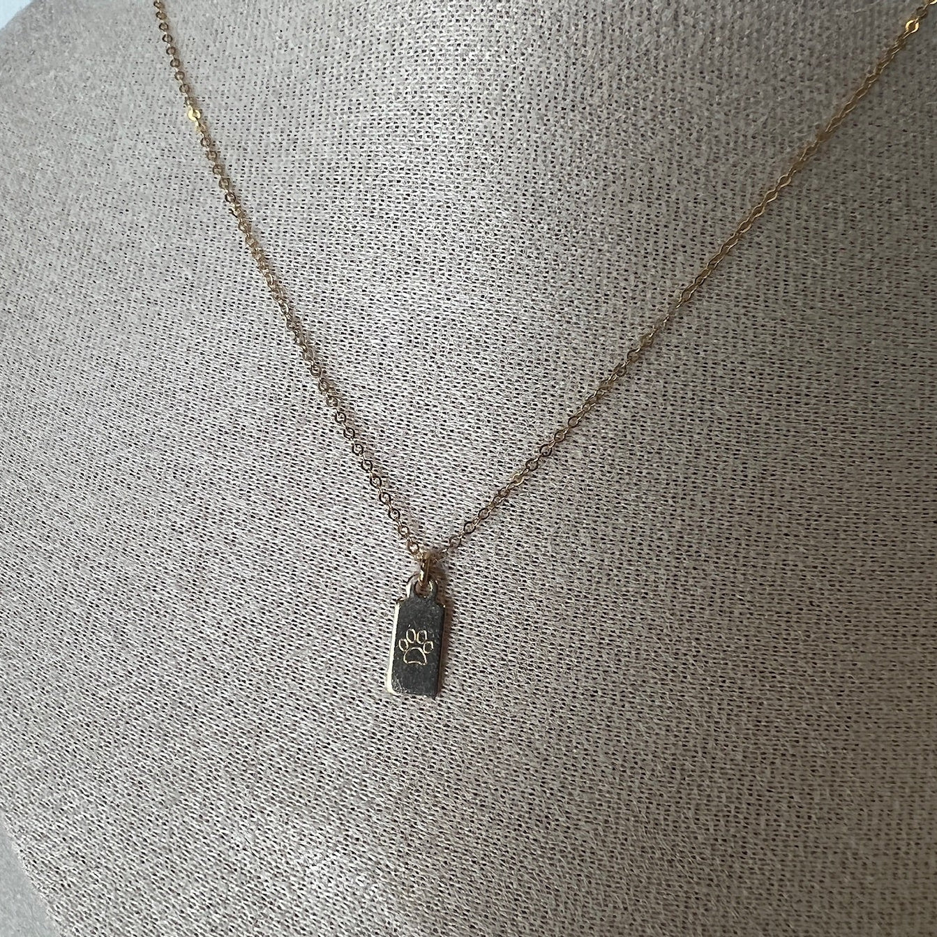 ABLE Mini Dog Tag Necklace