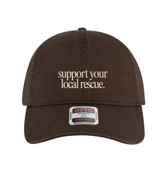 Support Your Local Rescue Hat