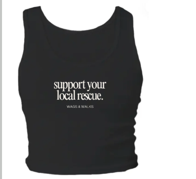 Support your Local Rescue Baby Ribbed Tank