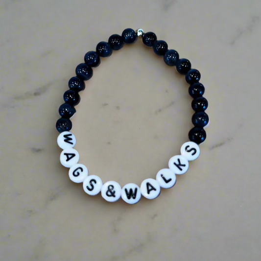 Beaded Bracelet - Wags Tiger Eye