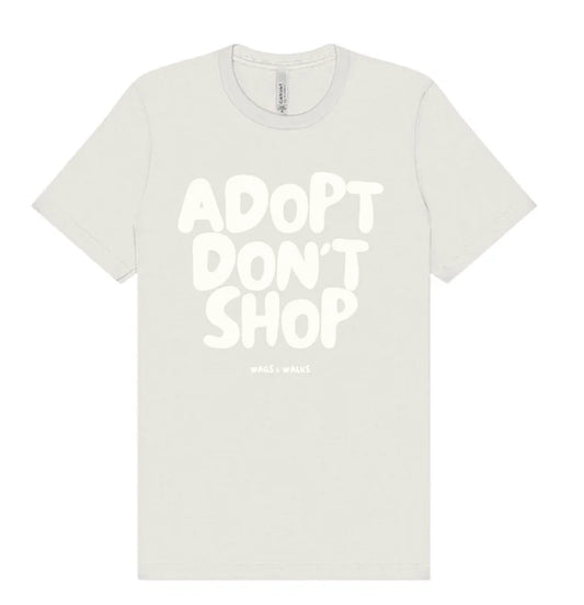 Adopt Don't Shop Tee - Ivory