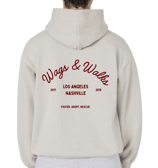 Support Your Local Rescue Embroidered Hoodie