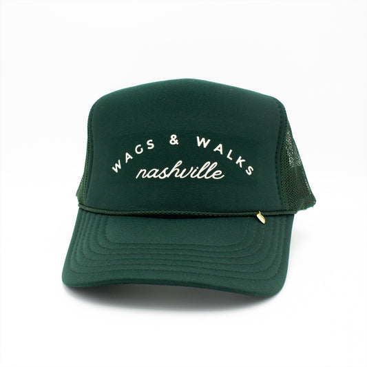 Wags Nashville Trucker Hat with Charm